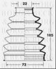 PSA 3293A9 Bellow, driveshaft